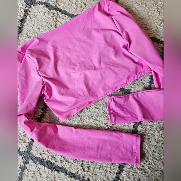 Skims Long Sleeve Swim Top Medium - Picture 3 of 5